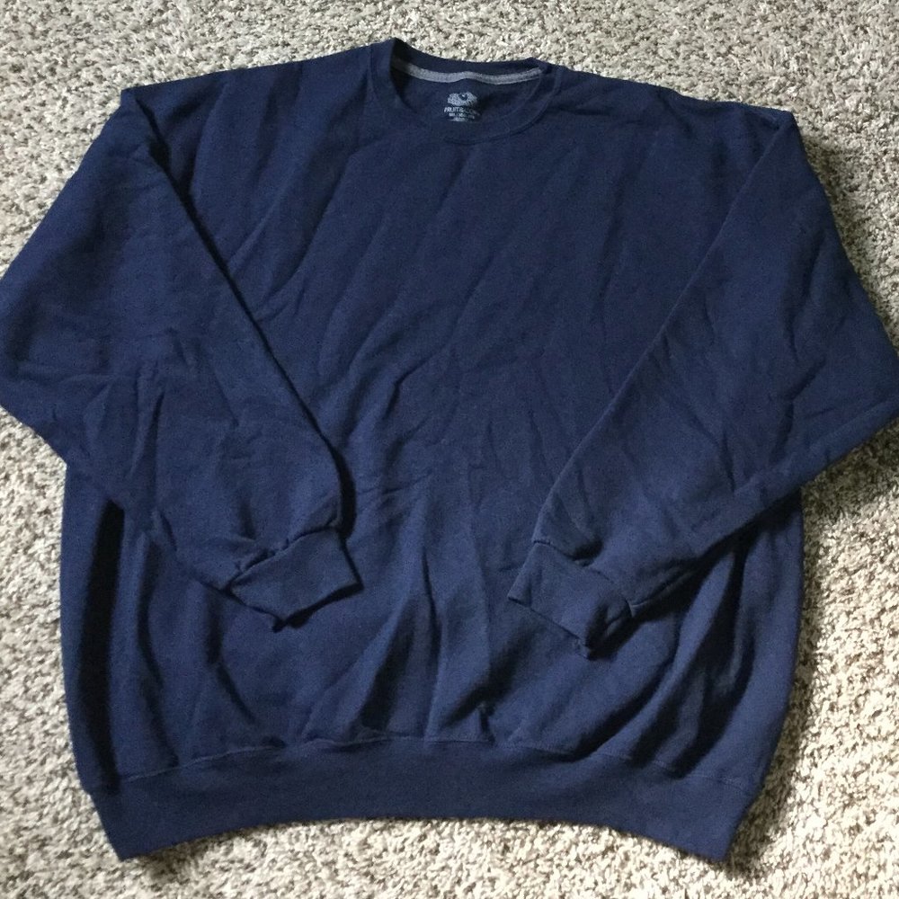 Navy Blue Long Sleeve Jumper